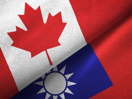 Handelsbeziehungen zwischen Kanada und Taiwan / Flaggen